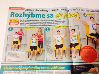 Fotoseriál o cvičení